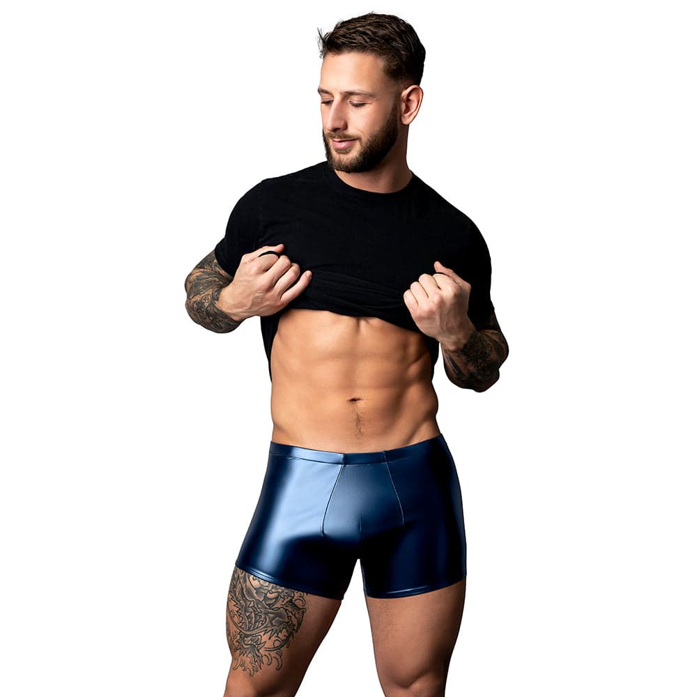 Male Power Liquid Onyx 2.0 Short Blue XL