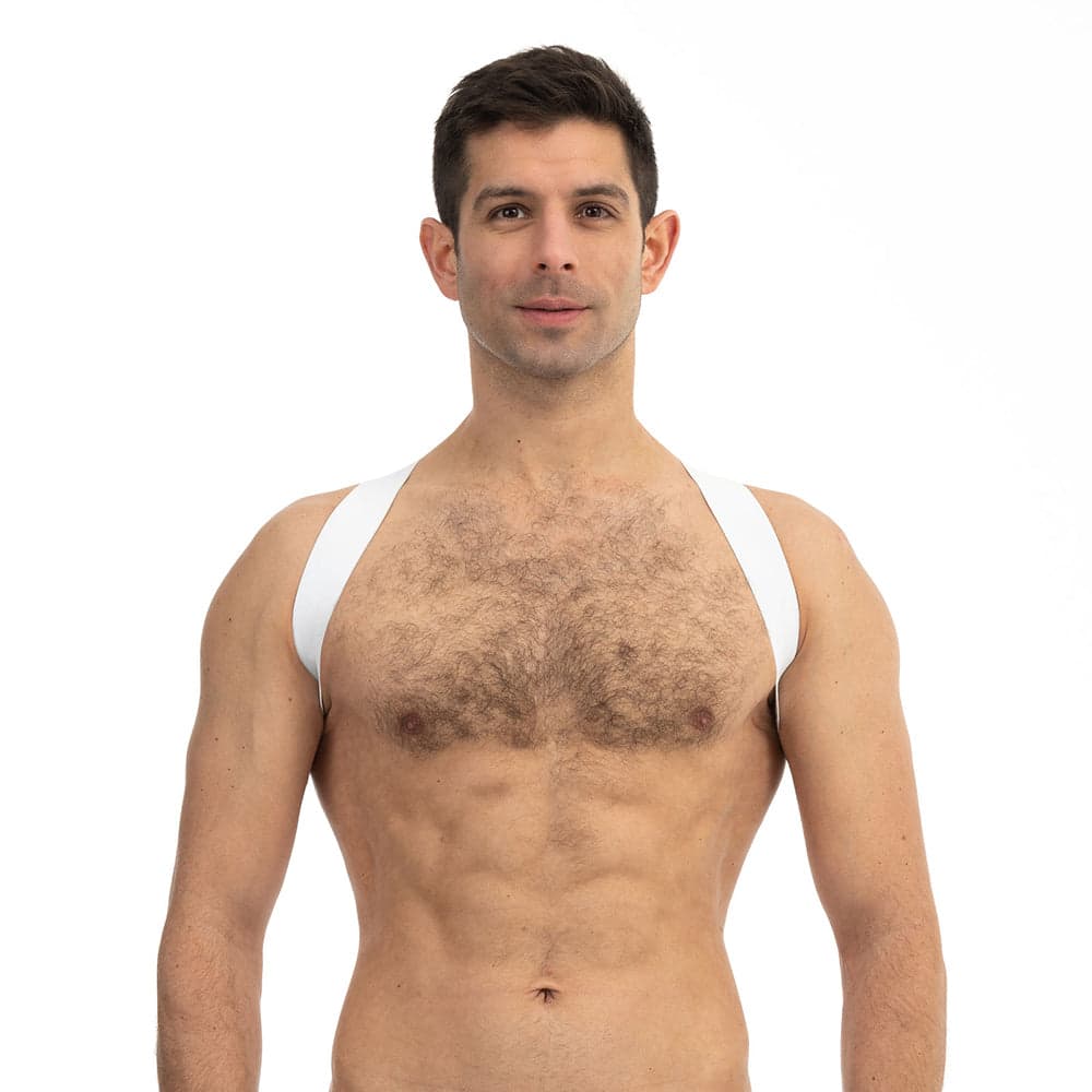 Prowler RED Sports Harness Lite White S/M