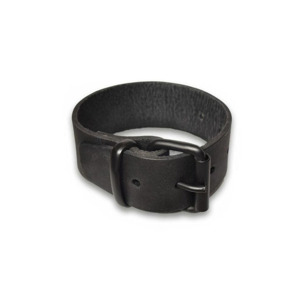 Prowler RED Leather Buckle Bicep Band L