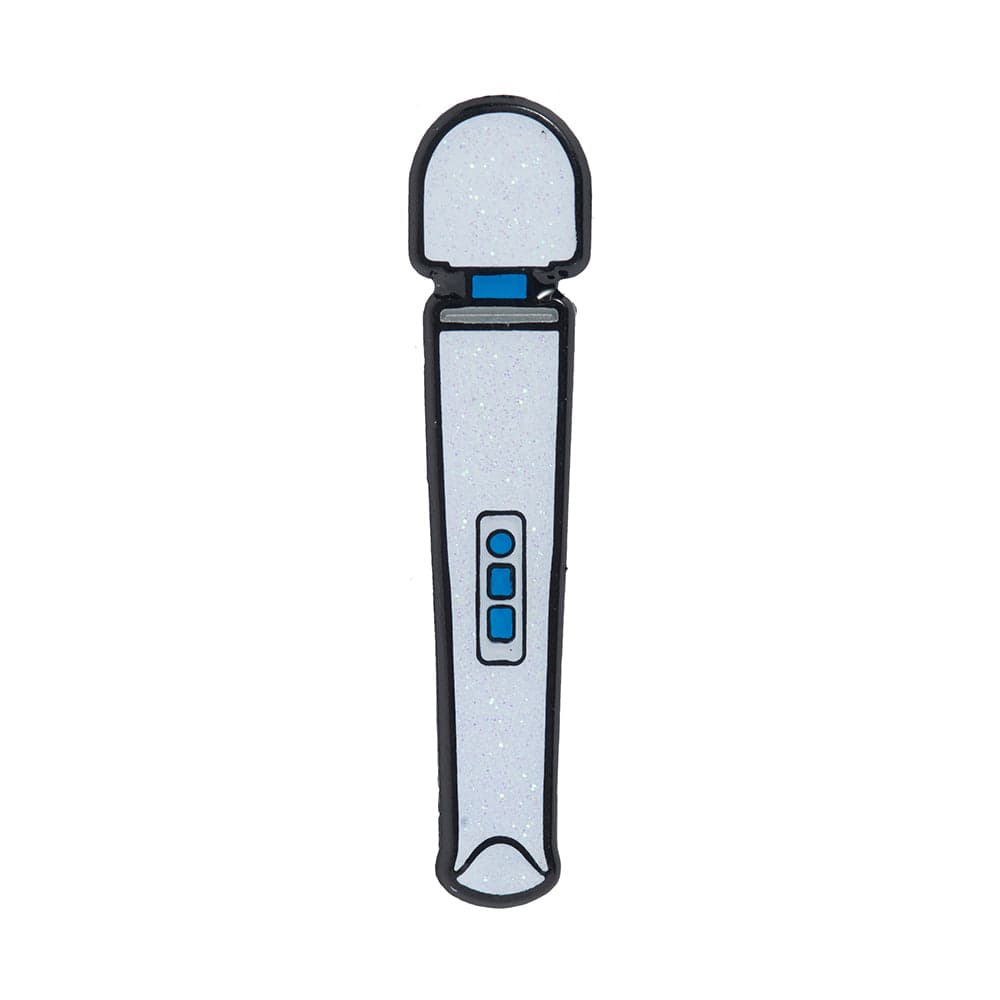 Magic Wand Rechargeable Enamel Pin