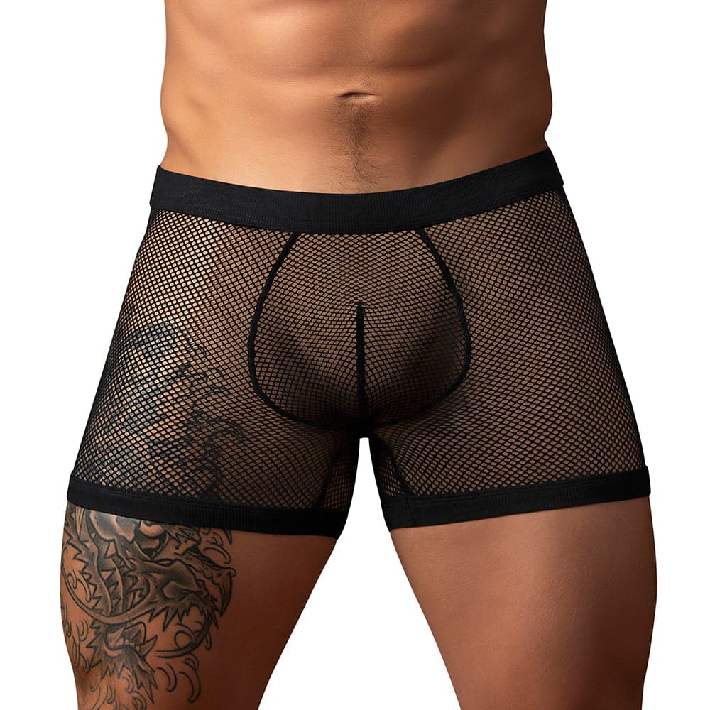 Male Power Fishnet 2.0 PCH Short Black M