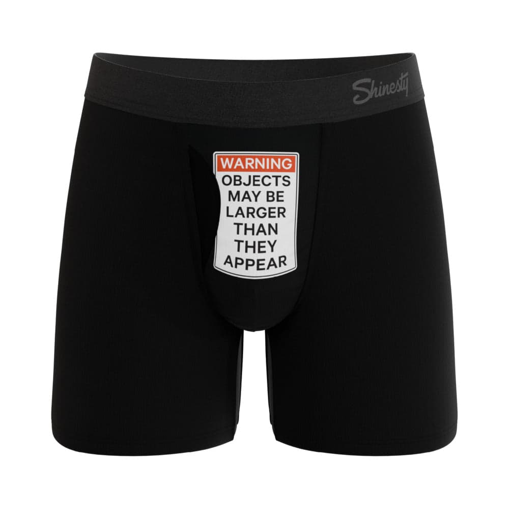 Shinesty The Rear View Size Warning Ball Hammock Pouch Underwear S