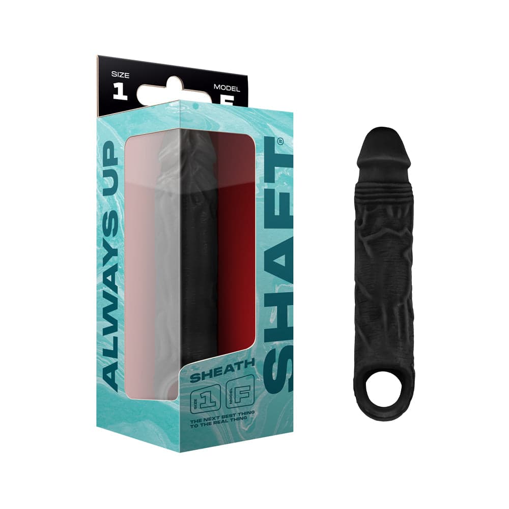 Shaft Model F: Sheath Size 1 Black