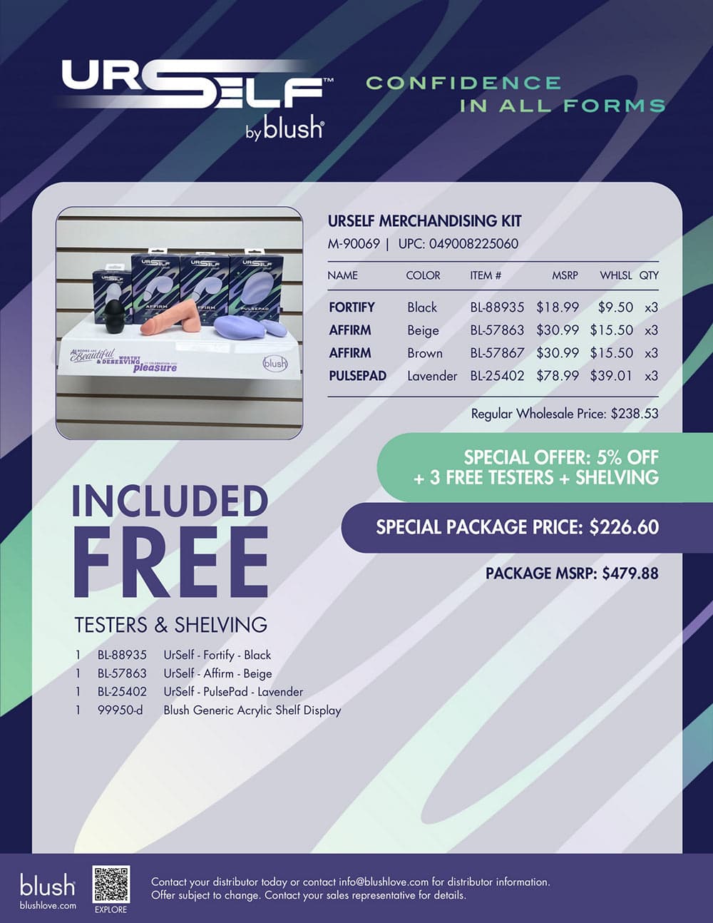 UrSelf Merchandising Kit