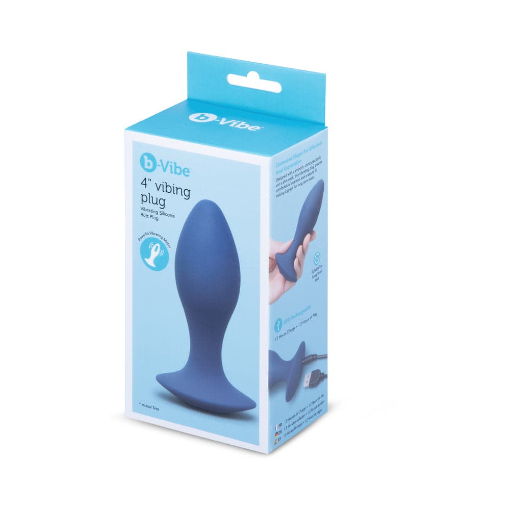 b-Vibe 4 in. Vibing Plug