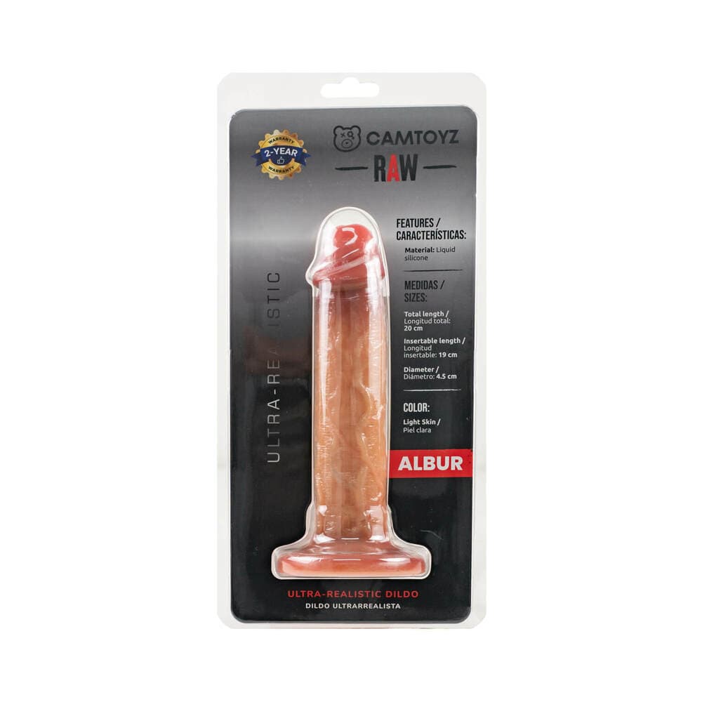 Camtoyz Raw Albur Ultra-Realistic 8 in. Dildo