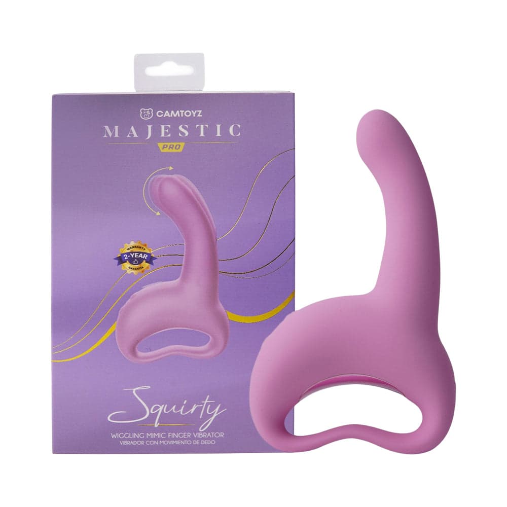 Camtoyz Majestic Pro Squirty Wiggling Mimic Finger Vibrator