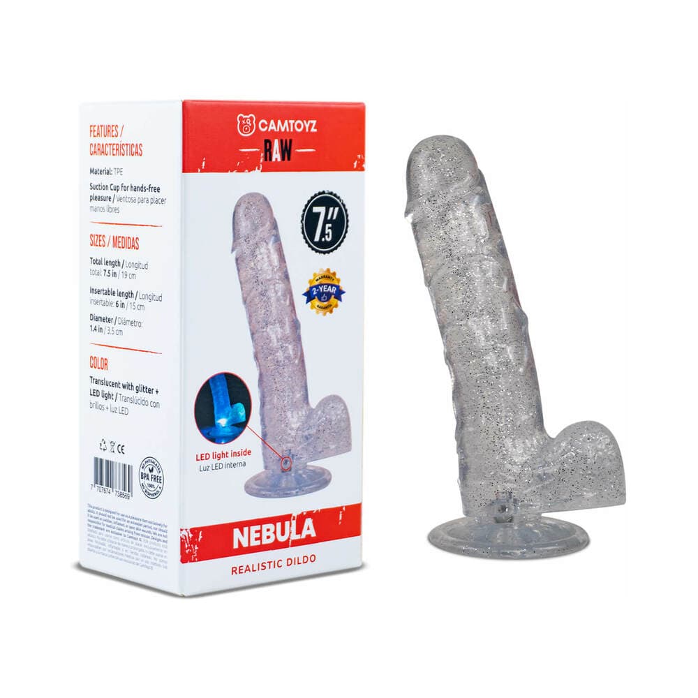 Camtoyz Raw Nebula Realistic 7.5 in. LED Dildo