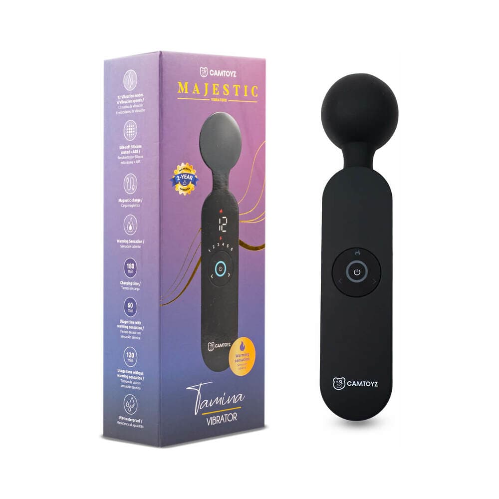 Camtoyz Majestic Tamina Heated Wand Vibrator