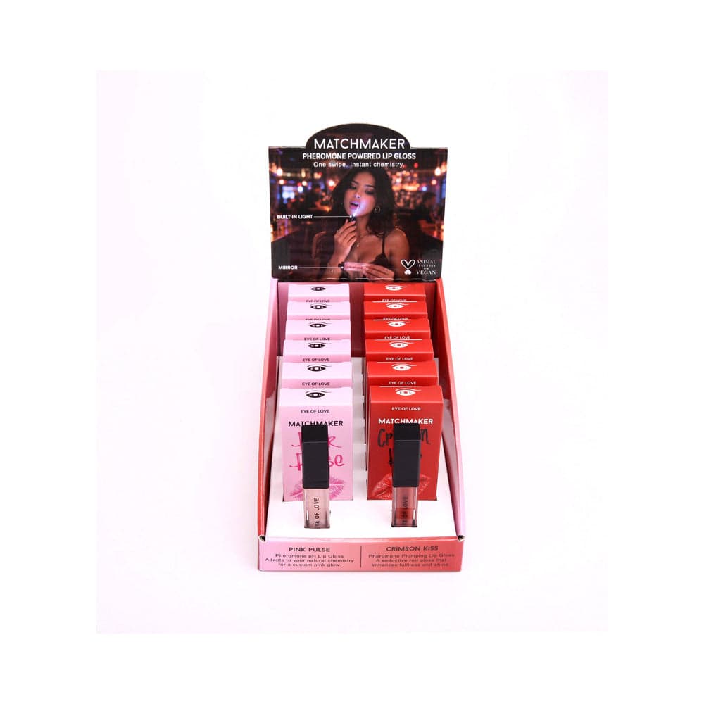 Eye of Love Matchmaker Attract Him Pheromone Lip Product 12-Piece Prepack Display