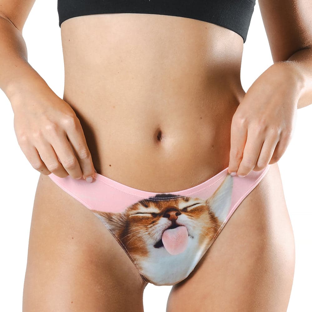 Shinesty The Right Meow Thong L
