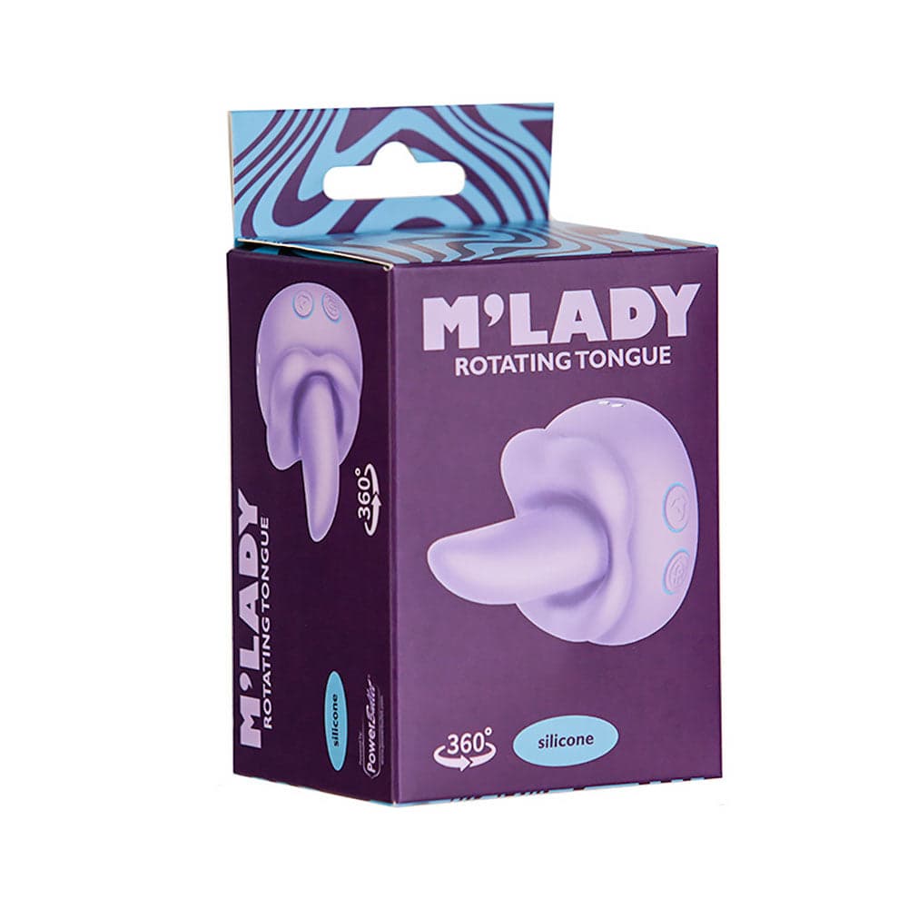 M'Lady Rotating Tongue Lilac