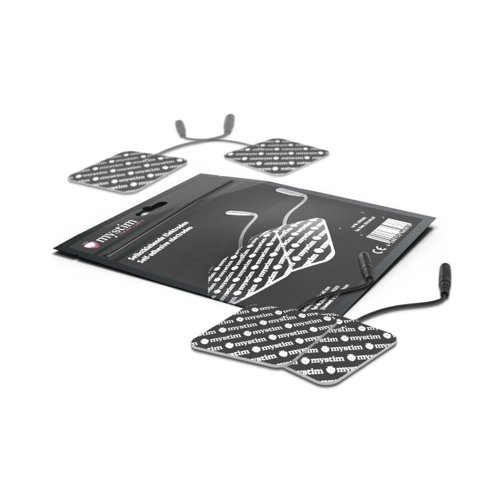Mystim Replacement Square Electrode Pad 4-Pack