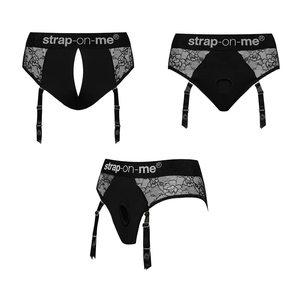 Strap-On-Me Diva Lingerie Harness Black XS thumbnail 4