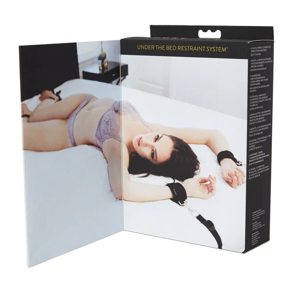 Sportsheets Under The Bed Restraint System Black thumbnail 2
