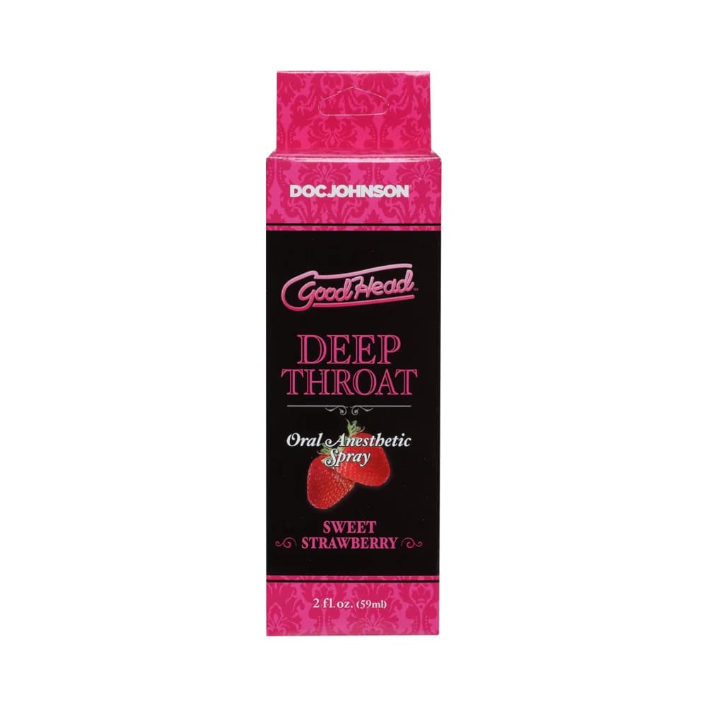GoodHead - Deep Throat Spray - Sweet Strawberry thumbnail 4