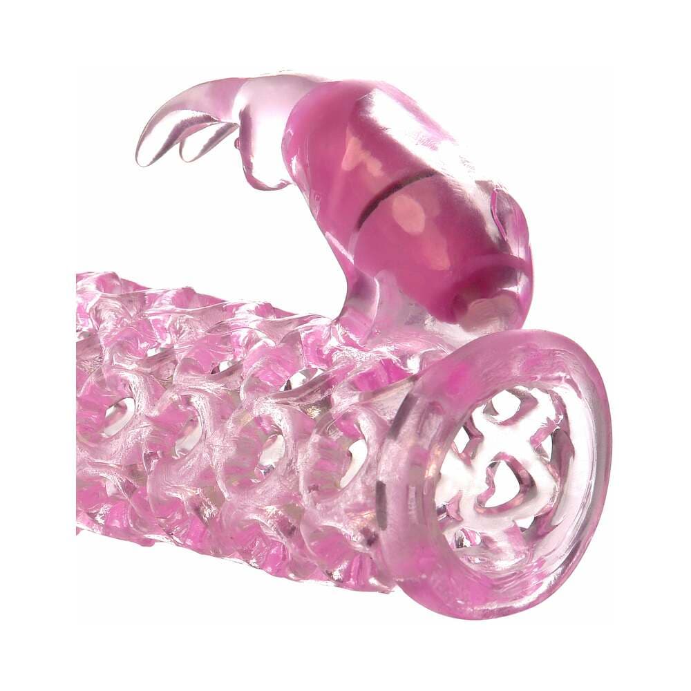Fantasy X-tensions Vibrating Couples Cage 1 in. Extension Pink thumbnail