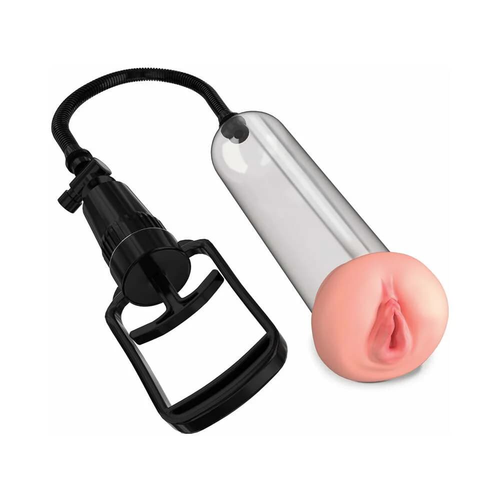 Pump Worx Beginner's Pussy Pump Beige/Clear thumbnail