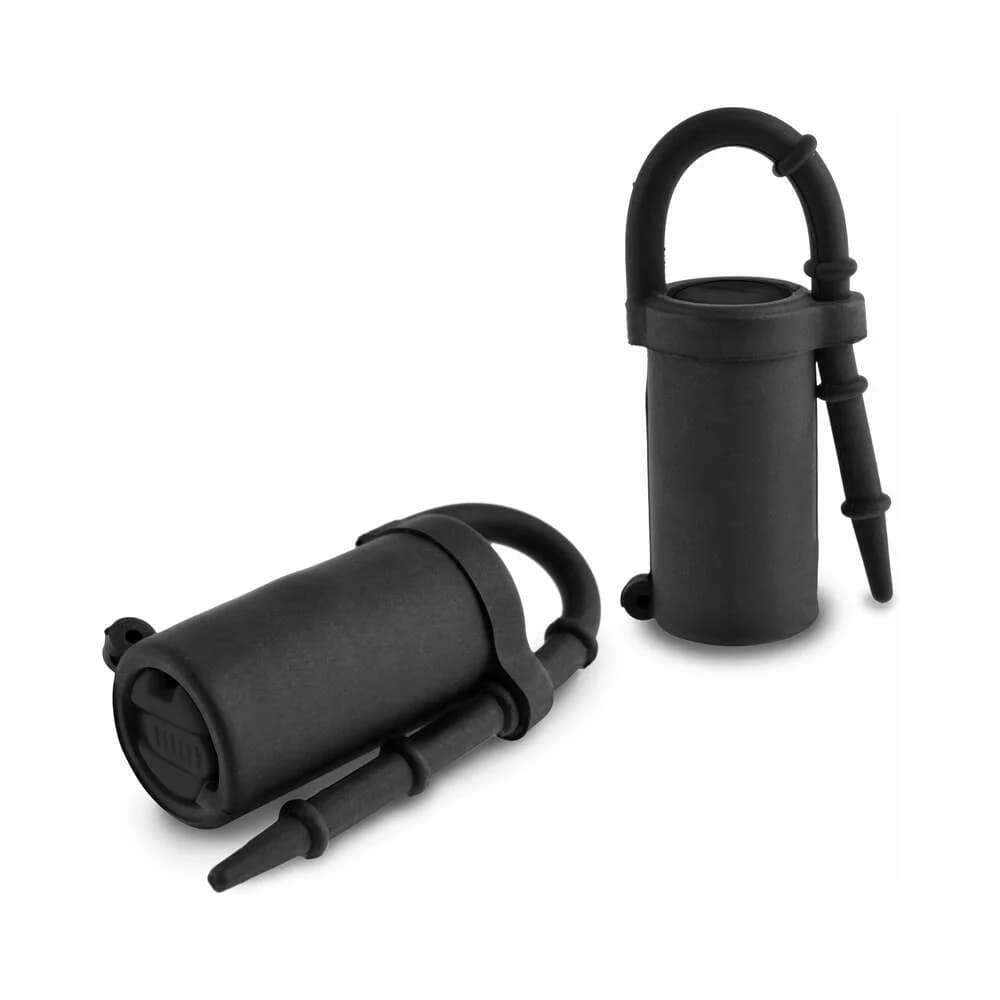 Fetish Fantasy Series Limited Edition Vibrating Silicone Nipple Teazers Black thumbnail