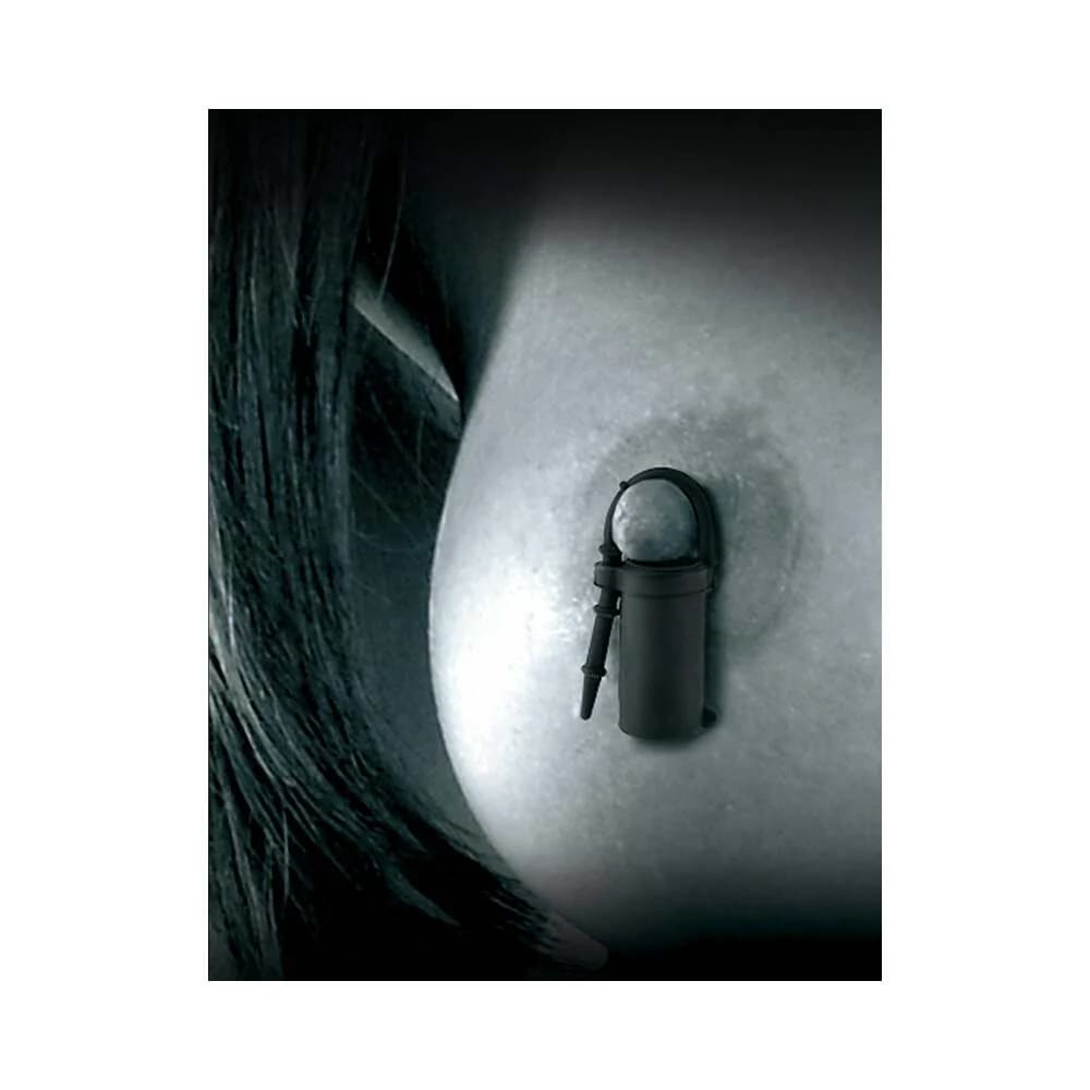 Fetish Fantasy Series Limited Edition Vibrating Silicone Nipple Teazers Black thumbnail