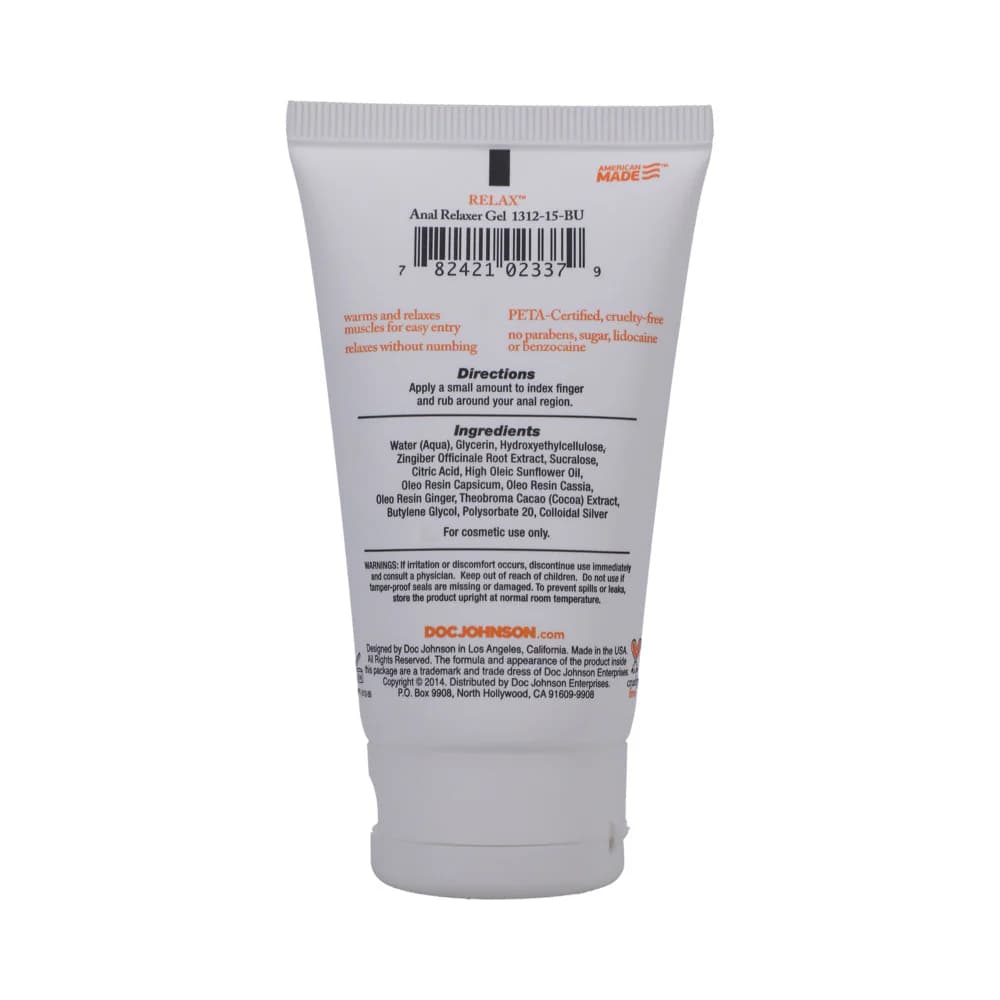 Relax Anal Relaxer 2oz Boxed thumbnail