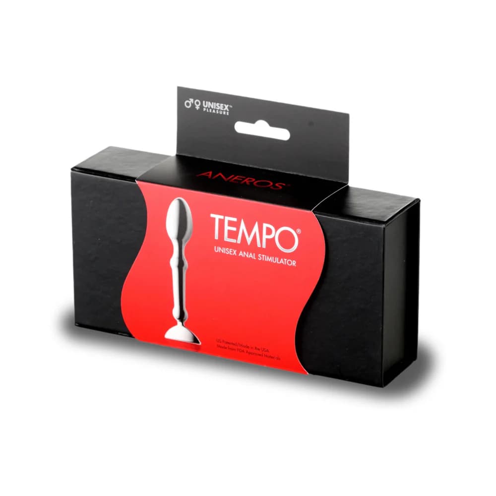 Aneros Tempo Stainless Steel Unisex Anal Stimulator thumbnail