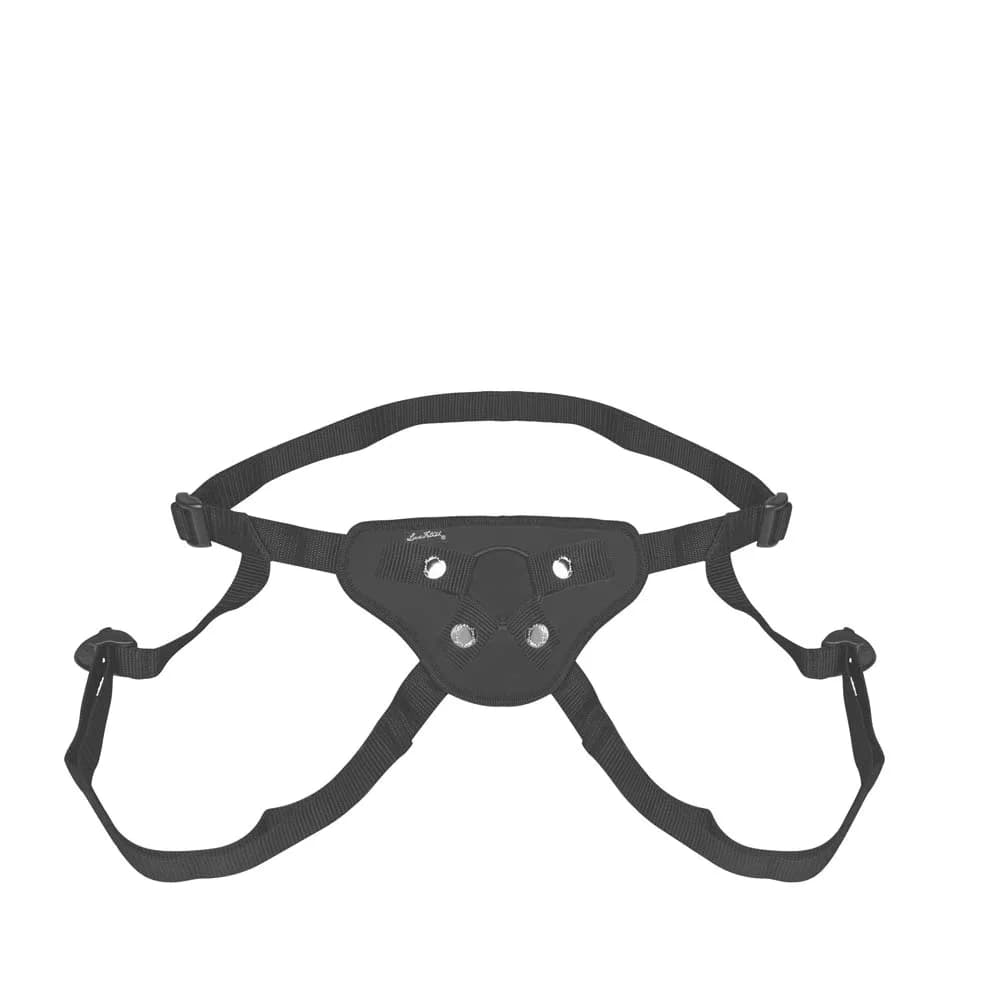 Lux Fetish Beginners Strap-On Harness Black thumbnail