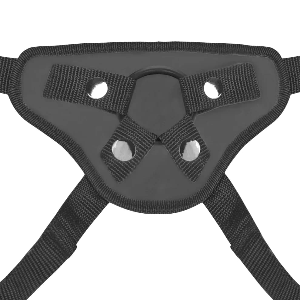 Lux Fetish Beginners Strap-On Harness Black thumbnail