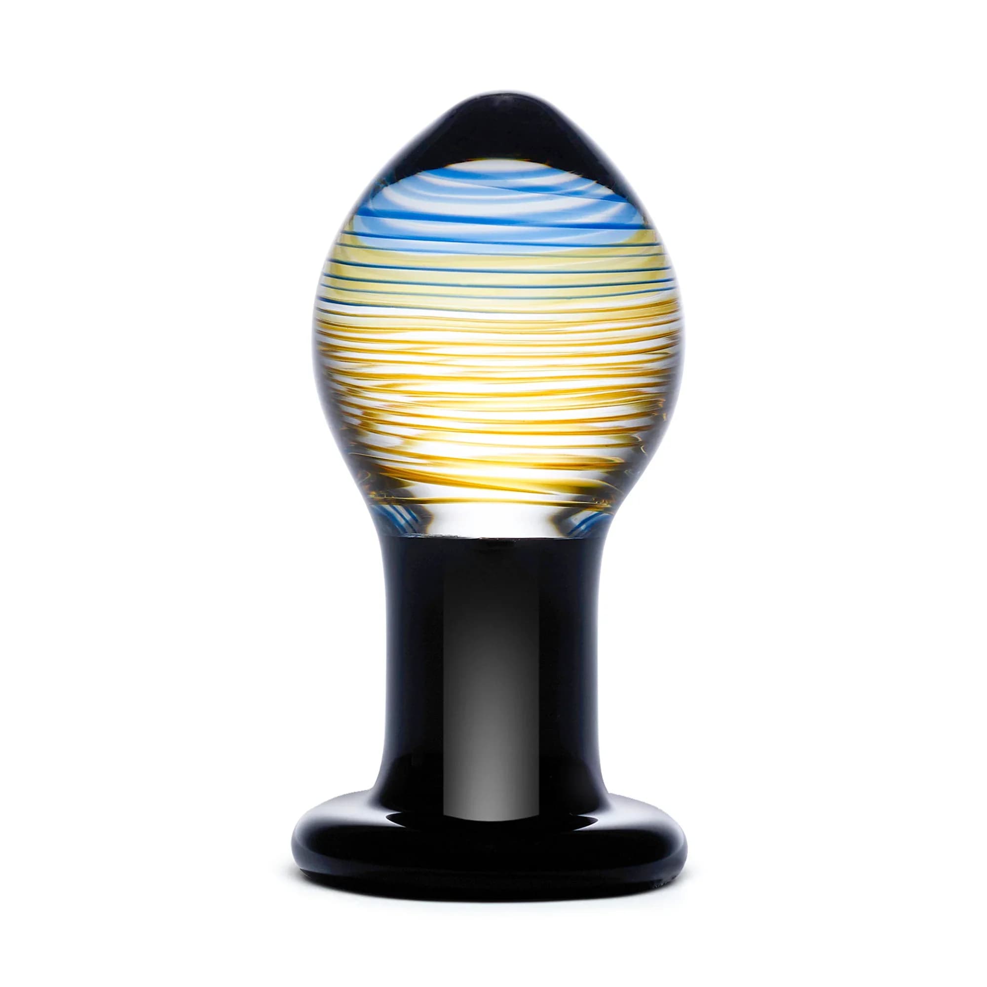 Glas 3.5 in. Galileo Glass Butt Plug thumbnail
