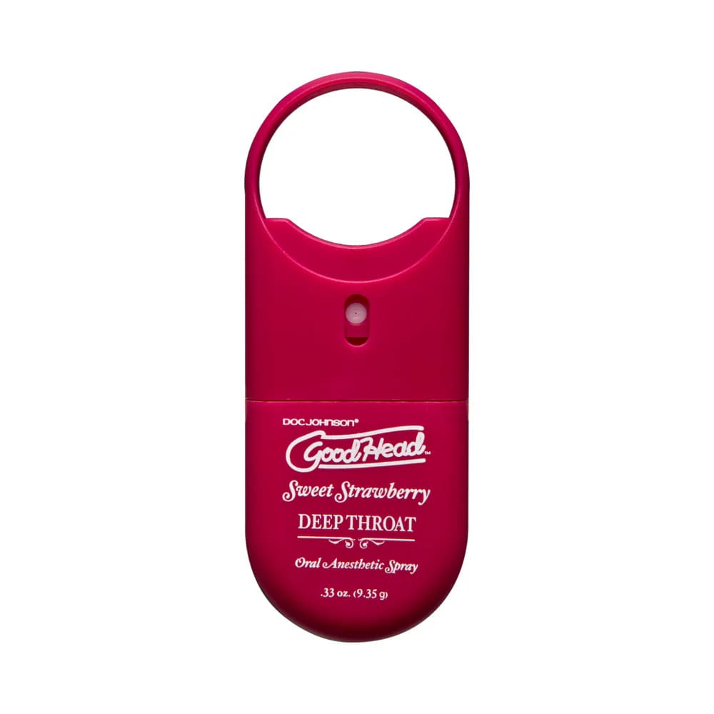 Goodhead to Go - Deep Throat Spray .33oz. Sweet Strawberry thumbnail