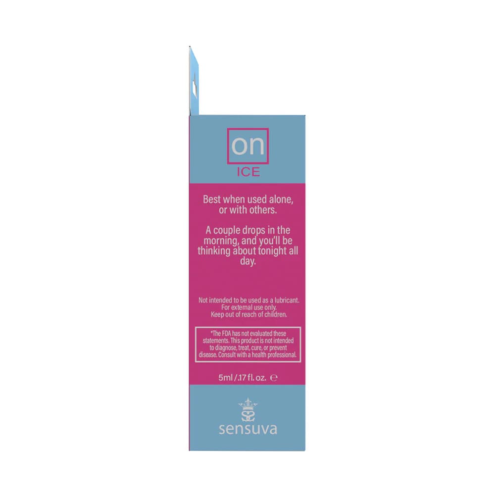 Sensuva ON Ice Arousal Oil 5 ml thumbnail