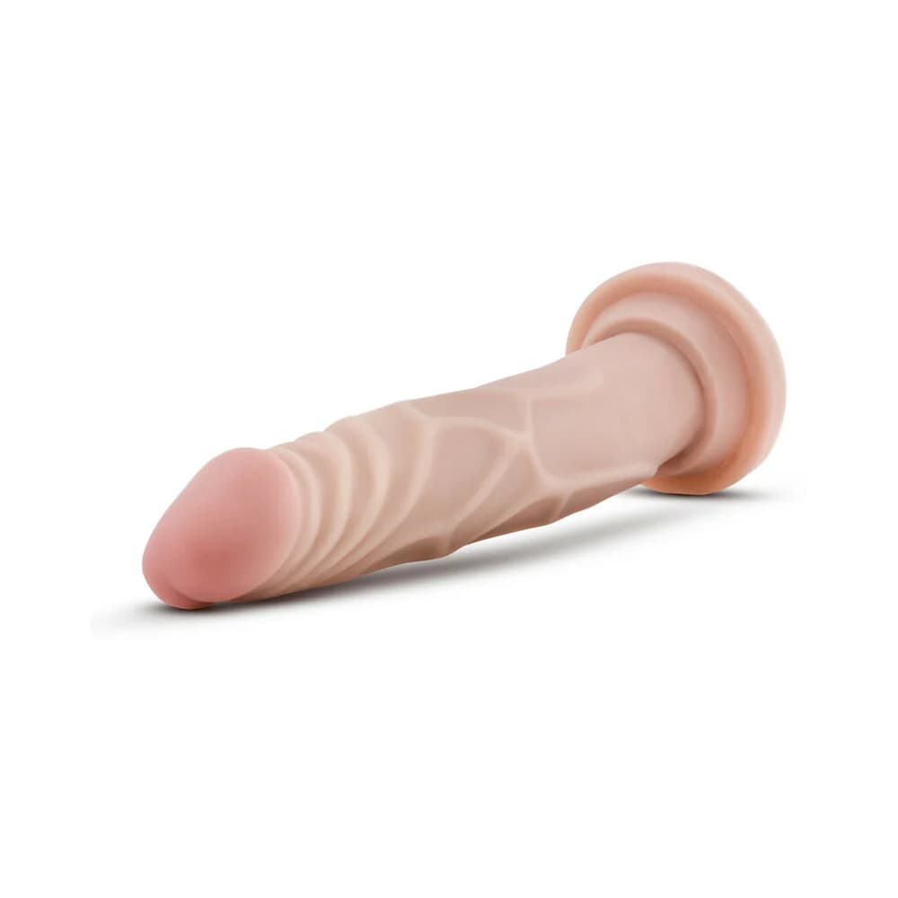 Au Naturel Ronnie 7.5 in. Posable Dual Density Dildo Beige thumbnail