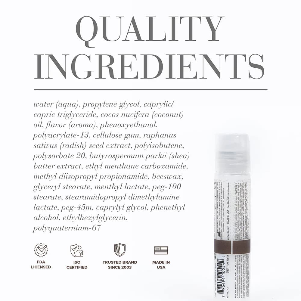 JO Coconut Hybrid Original Lubricant 1 oz. thumbnail
