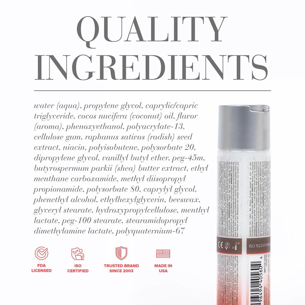 JO Coconut Hybrid Warming Lubricant 4 oz. thumbnail