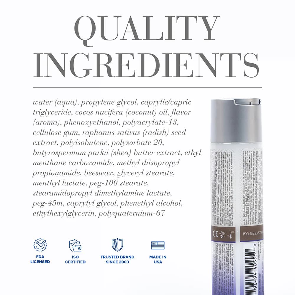JO Coconut Hybrid Cooling Lubricant 4 oz. thumbnail