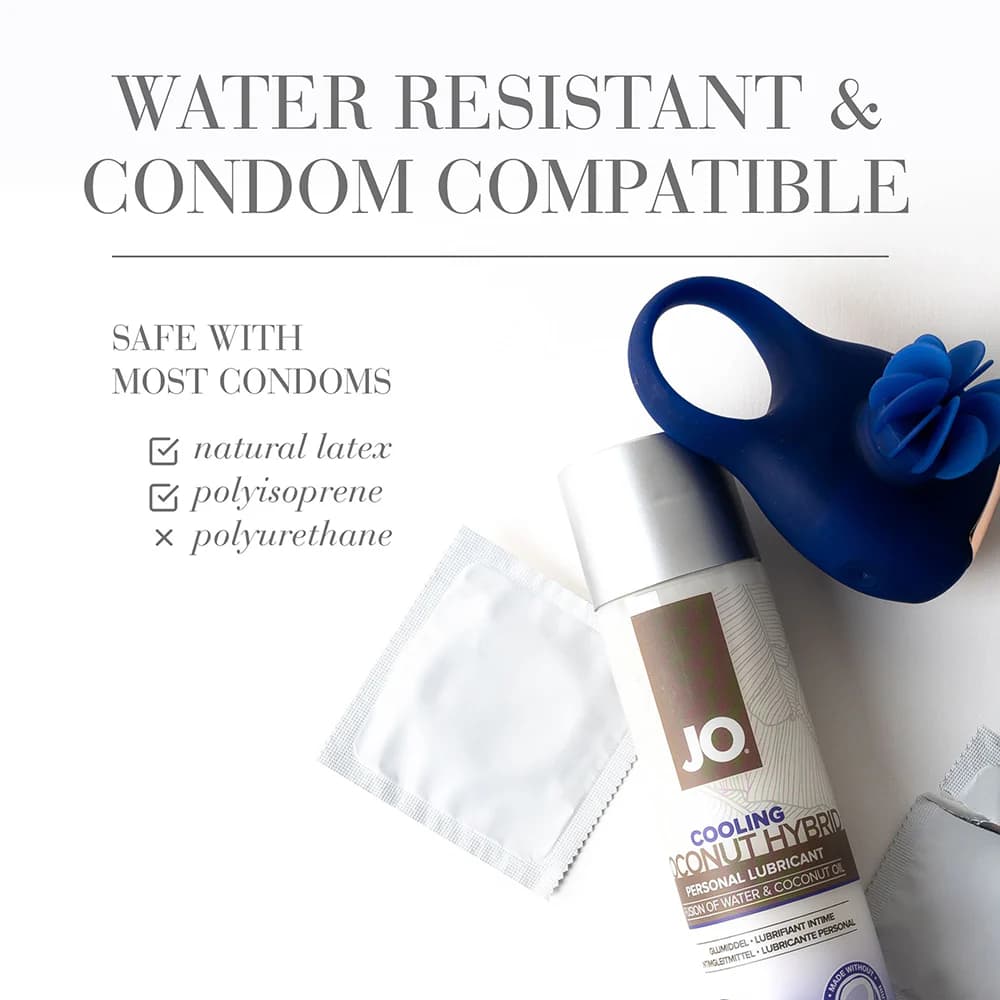 JO Coconut Hybrid Cooling Lubricant 4 oz. thumbnail