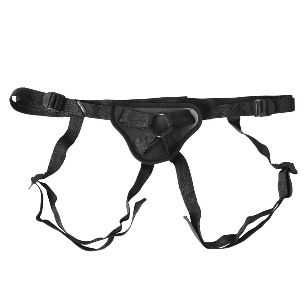 Sportsheets Deep Dive Adjustable Strap-On Harness Gray thumbnail