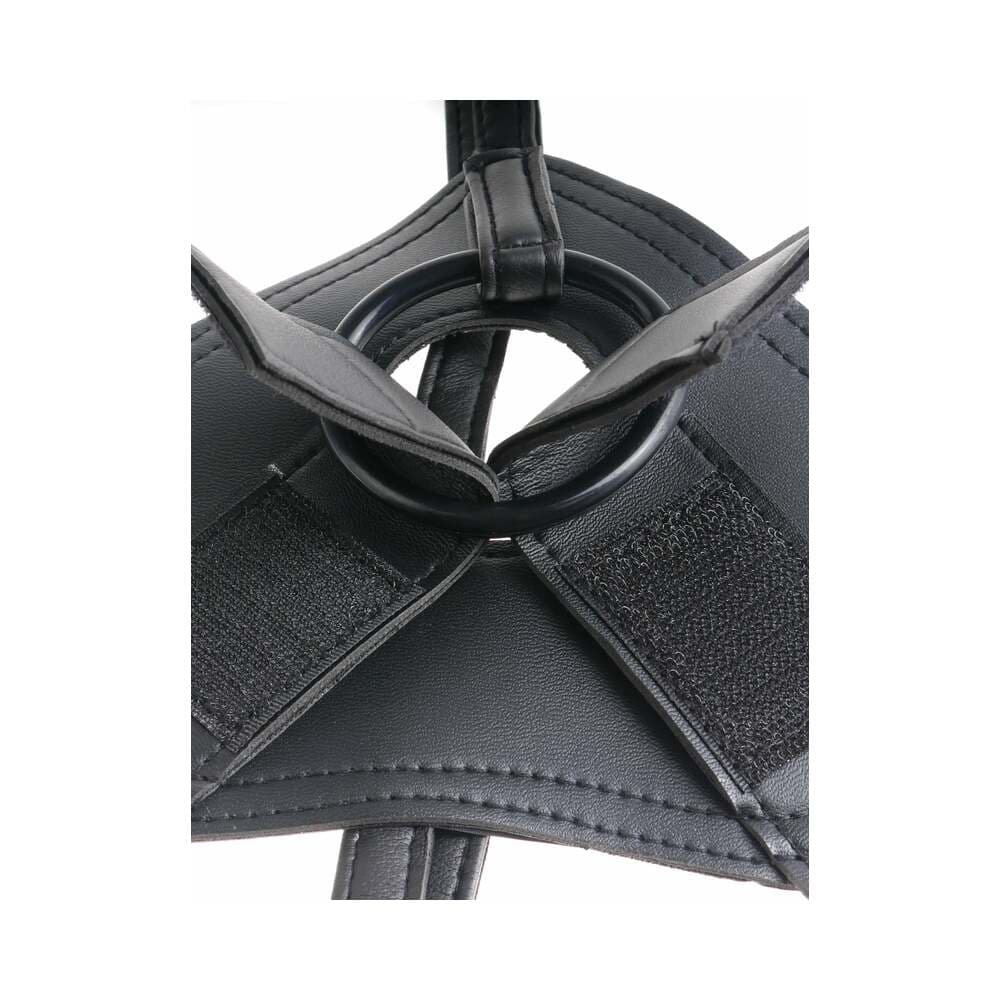 King Cock Strap-On Harness With 6 in. Cock Beige thumbnail