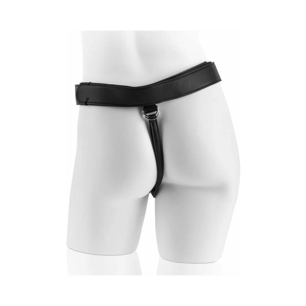 King Cock Strap-On Harness With 7 in. Cock Beige thumbnail