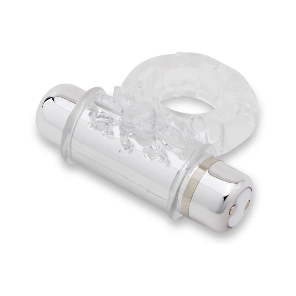 Nu Sensuelle Mate Ultra Flex Couple's Ring Clear thumbnail