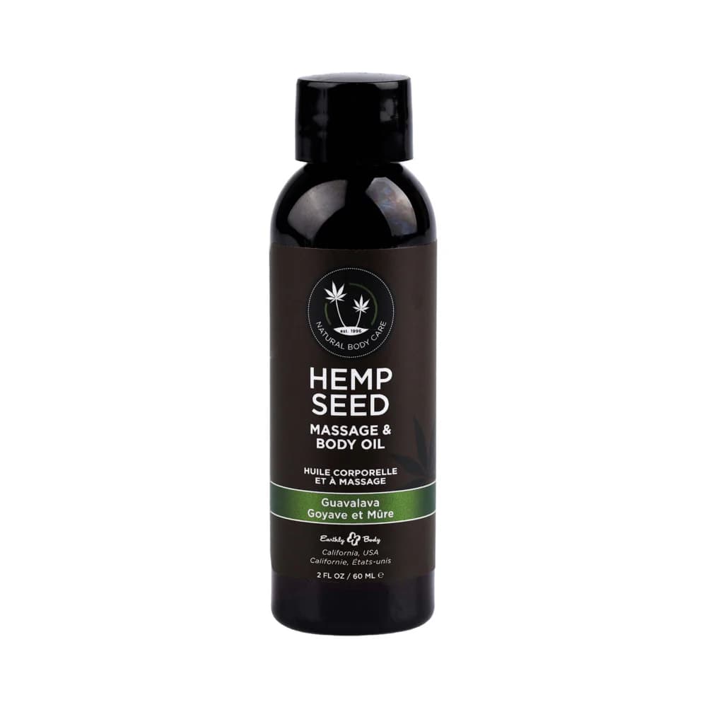 Earthly Body Hemp Seed Massage Oil 3-Piece Gift Set 2 oz. thumbnail