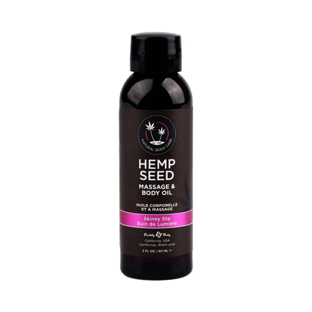 Earthly Body Hemp Seed Massage Oil 3-Piece Gift Set 2 oz. thumbnail