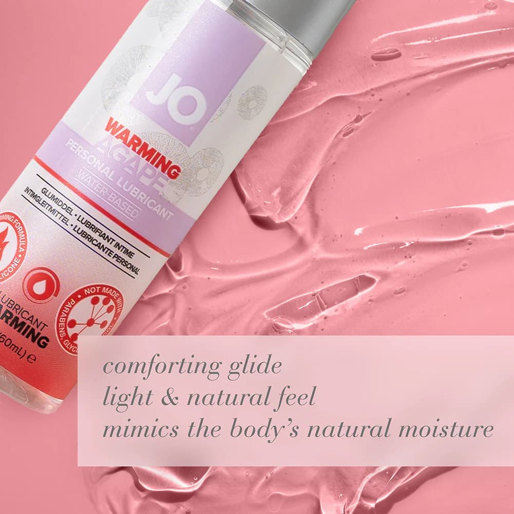 JO Agape Warming Water-Based Lubricant 2 oz. thumbnail