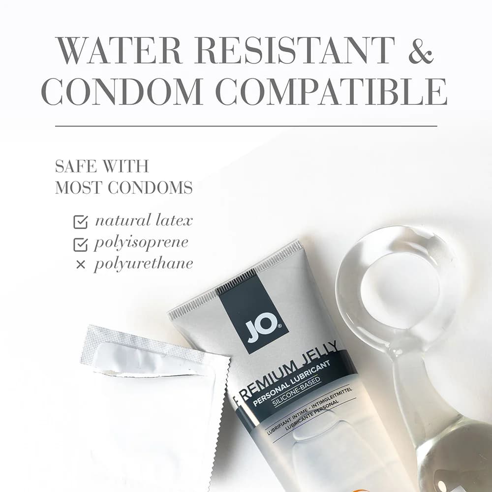 JO Premium Jelly Silicone-Based Lubricant 4 oz. thumbnail