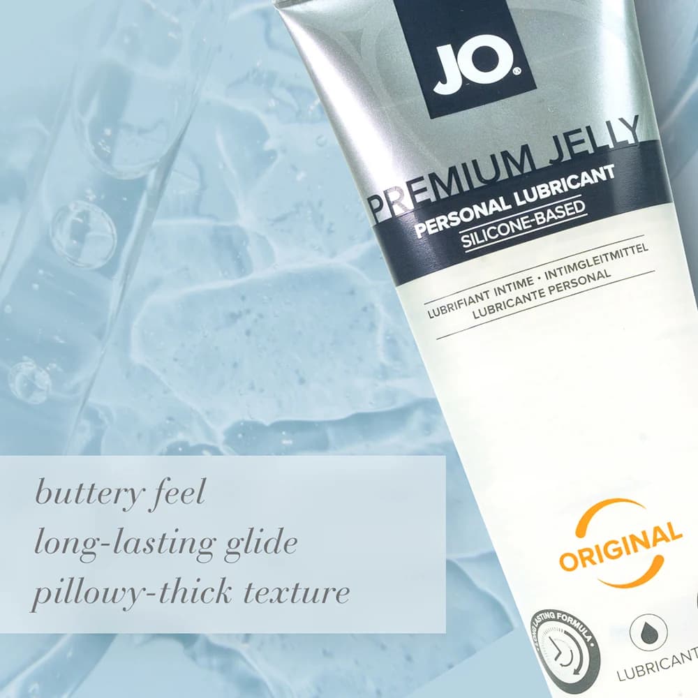 JO Premium Jelly Silicone-Based Lubricant 4 oz. thumbnail