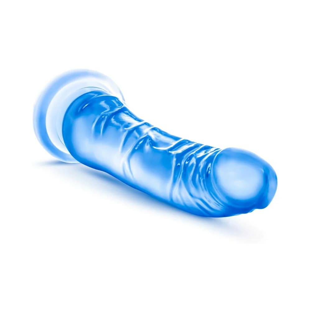 B Yours Sweet 'n Hard 6 Realistic 8.5 in. Dildo Blue thumbnail