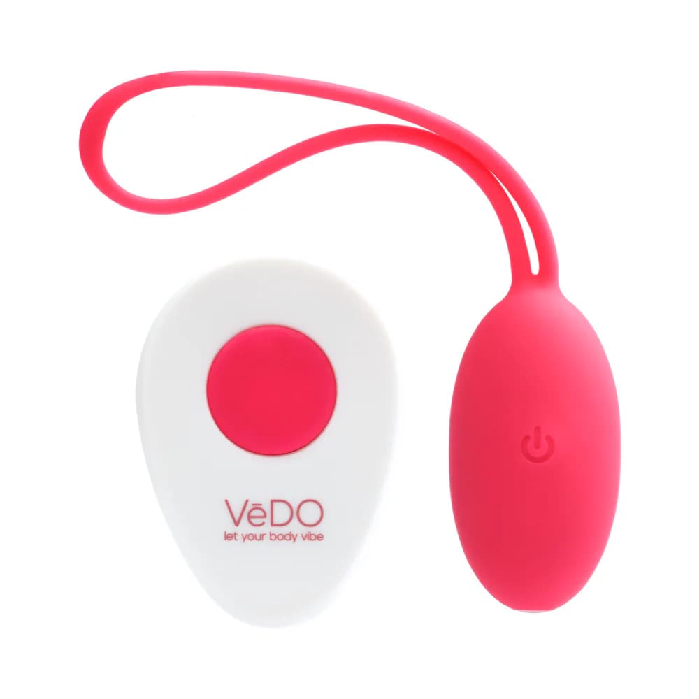 VeDO Peach Rechargeable Egg Vibe - Foxy Pink thumbnail