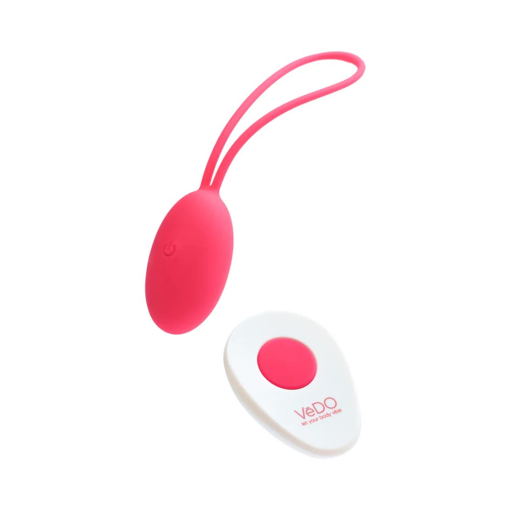 VeDO Peach Rechargeable Egg Vibe - Foxy Pink thumbnail