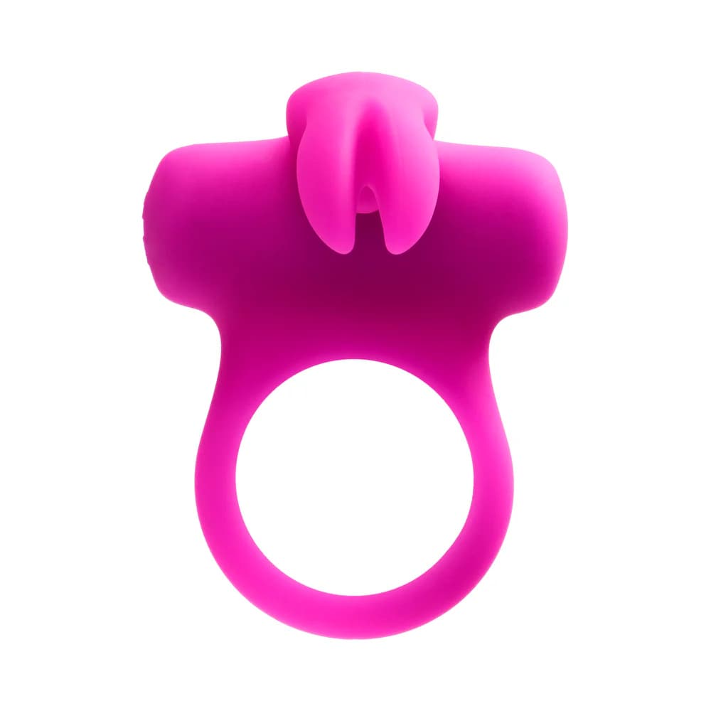 VeDO Frisky Bunny Rechargeable Vibrating Ring - Perfectly Purple thumbnail