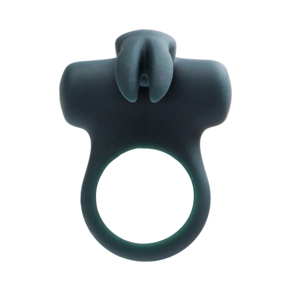 VeDO Frisky Bunny Rechargeable Vibrating Ring - Black Pearl thumbnail